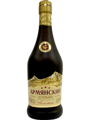 Коньяк Agatat Gold, Armenian Cognac 3 Years Old, matte bottle 0.5 л