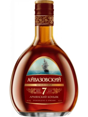 Коньяк Айвазовский 7-летний 0.25 л