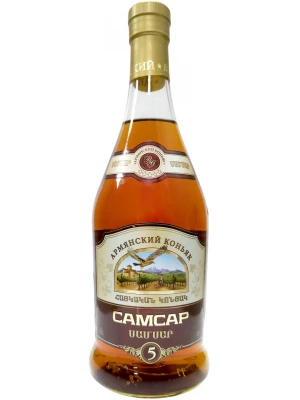 Коньяк Самсар Пятилетний 0.5 л