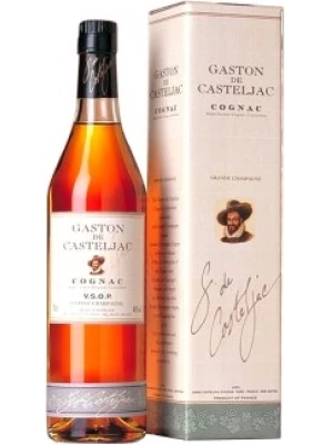 Коньяк Gaston de Casteljac V.S.O.P., gift box 0.7 л