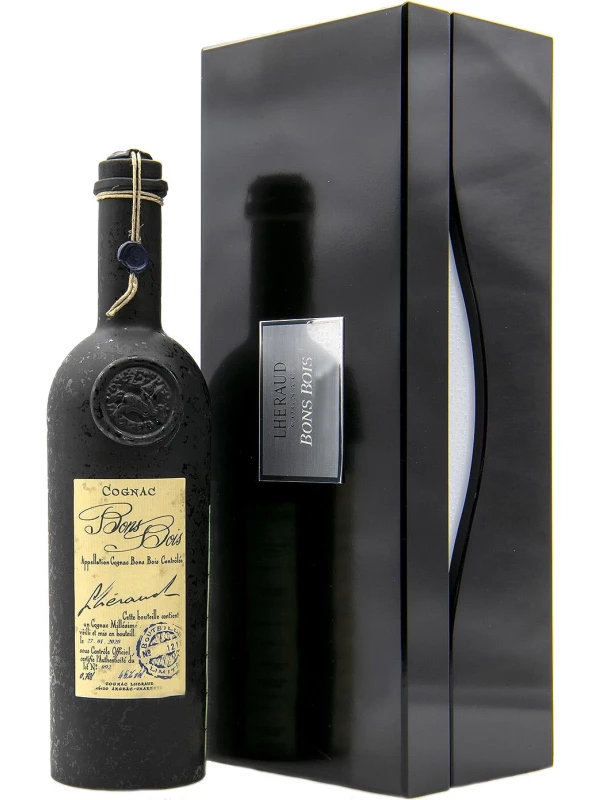 Lheraud, Cognac Bons Bois, wooden box