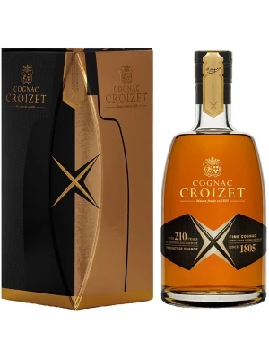Коньяк Croizet VS X, Cognac AOC, gift box 0.75 л