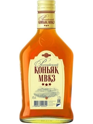 Коньяк МВКЗ Трехлетний 0.25 л