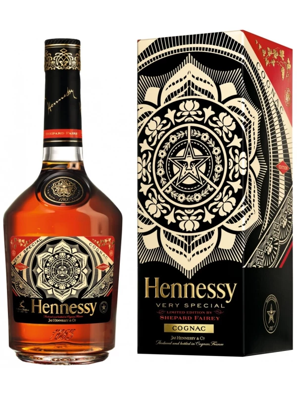 Hennessy V.S Limited Edition Shepard Fairey, gift box