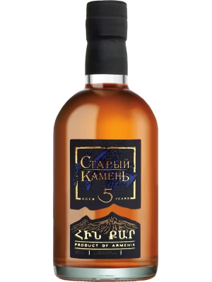 Коньяк Старый Камень 5-летний 0.2 л