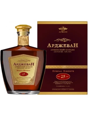 Коньяк Arcon, Arjevan Special Reseve, 25 Years Old, gift box 0.7 л