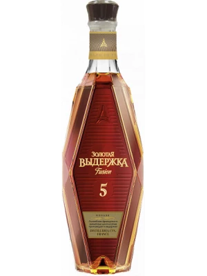 Коньяк Золотая Выдержка Фьюжн 0.5 л