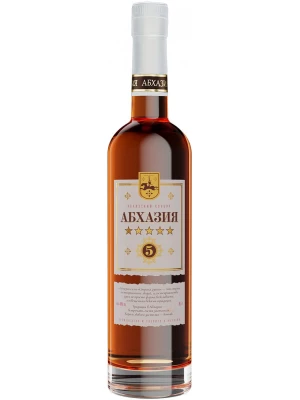 Коньяк Абхазия 5 лет 0.5 л