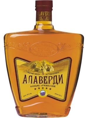 Коньяк Алаверди 5-летний 0.5 л
