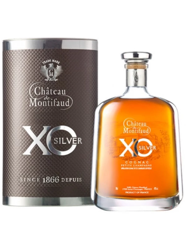 Chateau de Montifaud Silver XO, Fine Petite Champagne AOC, Carafe Attitude and gift box