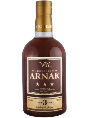 Коньяк Van 777, Arnak 3 years old 0.5 л