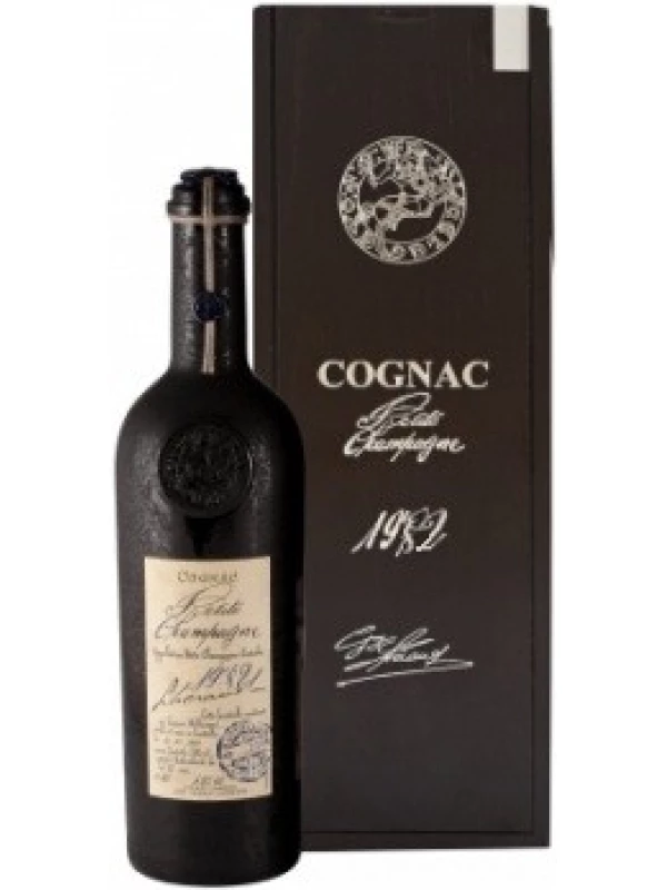 Lheraud Cognac Petite Champagne, wooden box