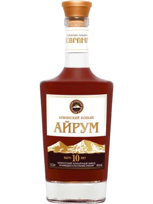 Коньяк Айрум 10-летний 0.5 л