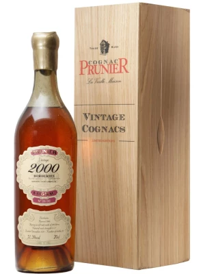 Коньяк Prunier Borderies AOC, gift box 2000 0.7 л