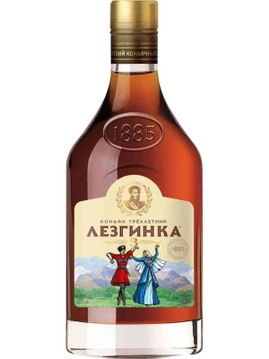 Коньяк Лезгинка 3-летний 0.25 л