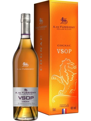 Коньяк A. de Fussigny, Cellar Blend VSOP, gift box 0.5 л