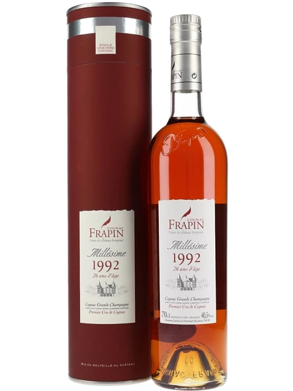 Frapin Millesime, Cognac Grand Champagne AOC gift tube