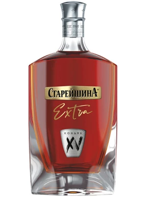 Коньяк Старейшина Экстра, 15-летний 0.5 л
