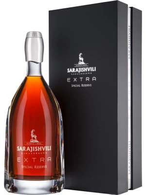 Коньяк Sarajishvili Extra, gift box 0.7 л