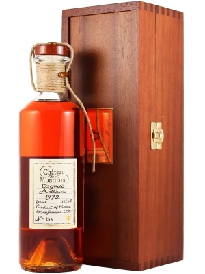 Коньяк Chateau de Montifaud Millesime Fine Petite Champagne AOC, wooden box 1972 0.5 л