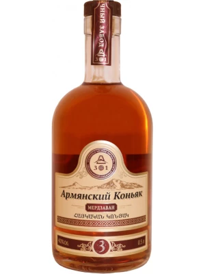 Коньяк Мердзаван 3-летний 0.5 л
