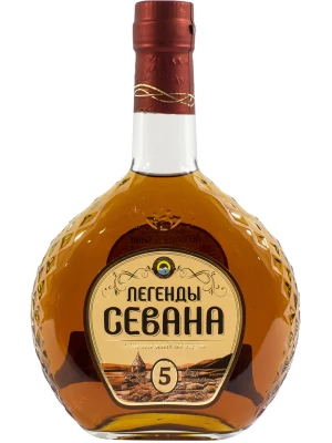 Коньяк Легенды Севана 5-летний 0.5 л