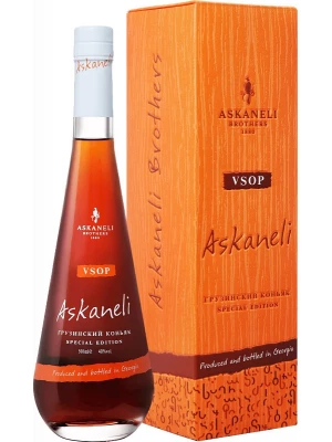 Коньяк Асканели VSOP, в подарочной коробке 0.5 л