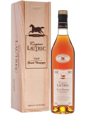 Коньяк Lautrec VSOP, wooden box 0.7 л