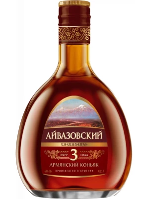 Коньяк Айвазовский 3-летний 0.25 л