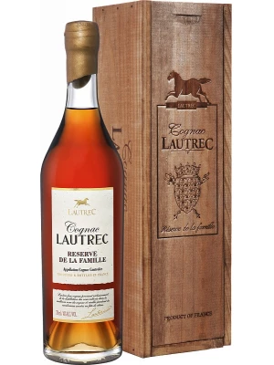 Коньяк Lautrec Reserve de la Famille, wooden box 0.7 л