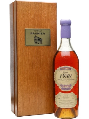 Коньяк Prunier Petite Champagne AOC gift box 1980 0.7 л