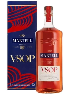 Коньяк Martell VSOP, gift box 1 л