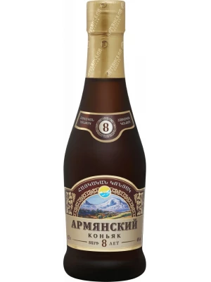 Коньяк Веди-Алко, Армянский Коньяк 8-летний 0.25 л