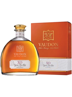 Коньяк Vaudon XO, Cognac Fins Bois AOC, carafe & gift box 0.7 л