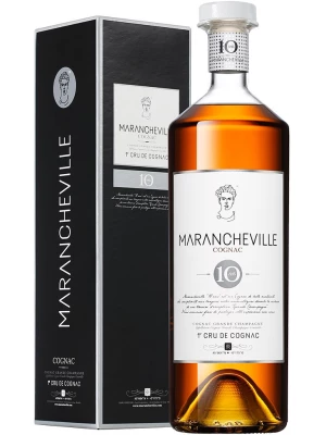 Коньяк Marancheville 10 Ans, Cognac Grande Champagne АОC, gift box 0.7 л