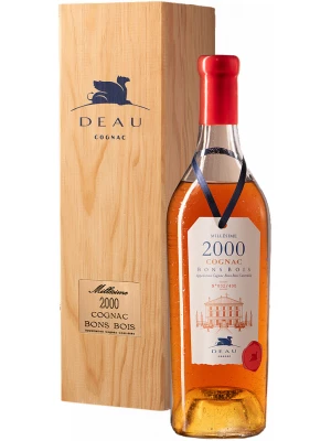 Коньяк Deau, Cognac Bons Bois AOC, 2000, gift box 0.7 л
