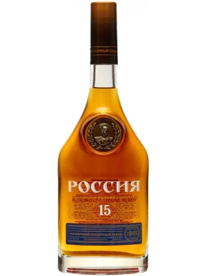 Коньяк Россия КС 15-летний 0.5 л