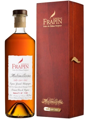 Коньяк Frapin, Multimillesime №7, wooden box 0.7 л