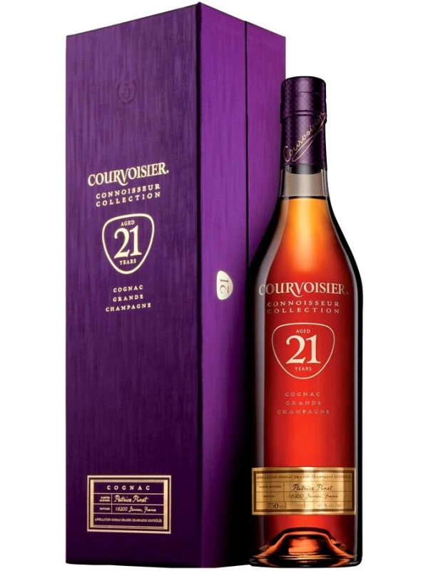 Courvoisier 21 Years Old, gift box