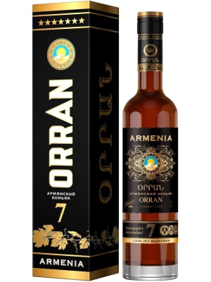 Коньяк Orran 7 Years Old, gift box 0.5 л