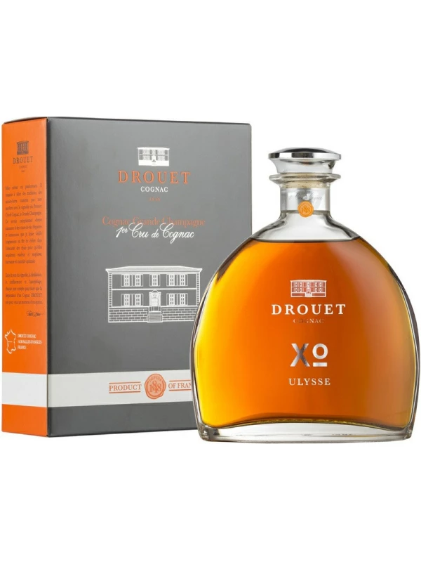 Drouet, Ulysse XO, Cognac Grande Champagne AOC, gift box