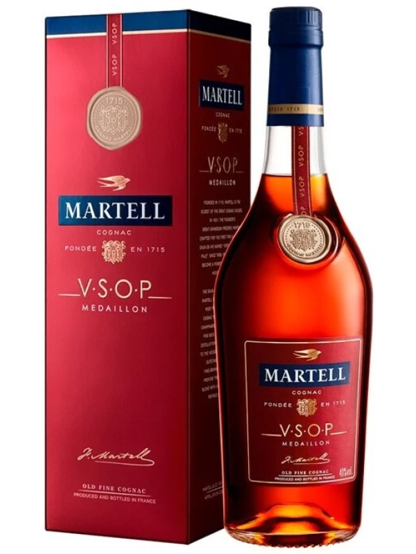 Martell VSOP, with box