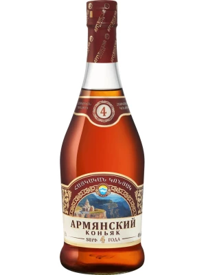 Коньяк MAP, Armenian Brandy 4 Years Old 0.5 л