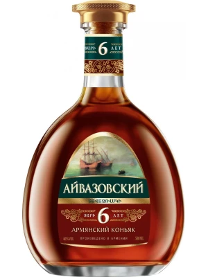 Коньяк Айвазовский 6-летний 0.5 л