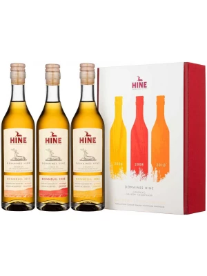 Коньяк Hine, Domaines Hine Bonneuil, gift set (2006,2008, 2010) 0.6 л
