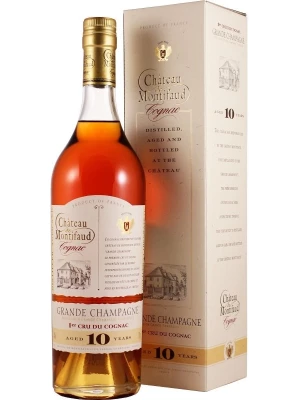 Коньяк Chateau de Montifaud 10 Years Old, Grande Champagne AOC, gift box 0.7 л