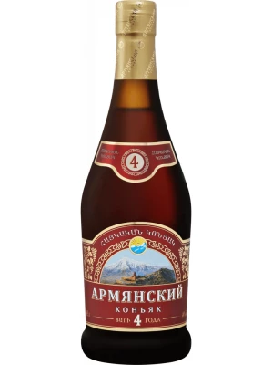 Коньяк Веди-Алко, Армянский Коньяк 4-летний 0.5 л