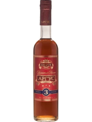 Коньяк Аргус 3-летний 0.5 л
