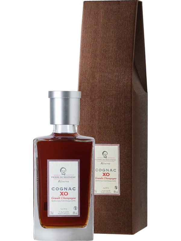 Pierre de Segonzac, XO Reserve Grande Champagne, Qbic decanter & gift box