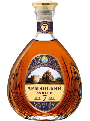 Коньяк Армянский Коньяк 7-летний 0.5 л